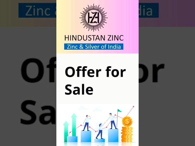 Hindustan Zinc Offer for Sale Details | Govt. Sale its stake in Hindustan Zinc | #ofs #hindustanzinc