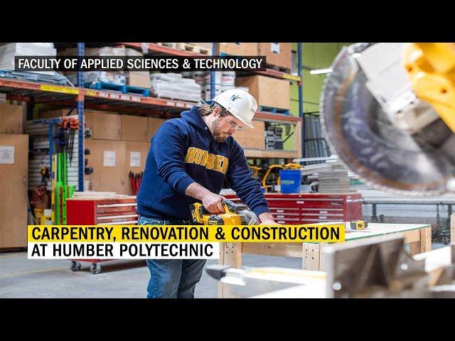 Carpentry, Renovation & Construction at Humber Polytechnic