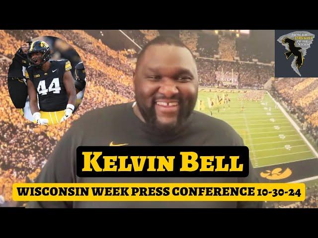 Kenneth Merrieweather the NEXT DUDE UP on Iowa Football's D-line? | DL Coach Kelvin Bell presser