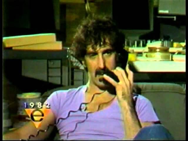 Frank Zappa - Evening Magazine TV Show, 1982