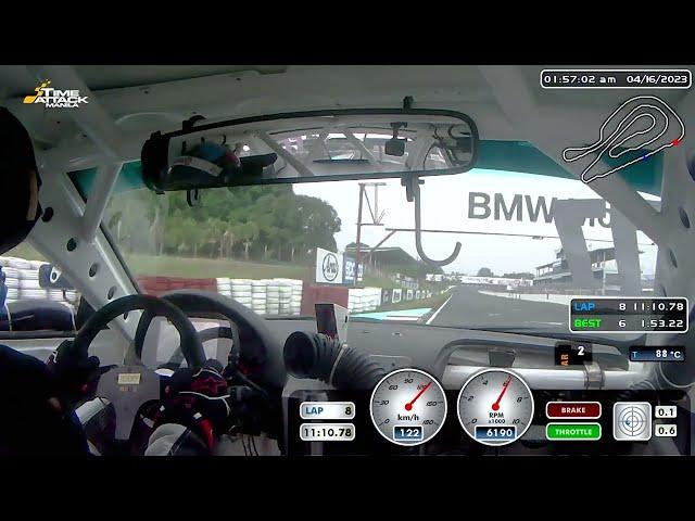 BRC Top 100 Lap Time - Jeff Borja / BMW M3 E46 x D Racing Motorsports - 1:51.23