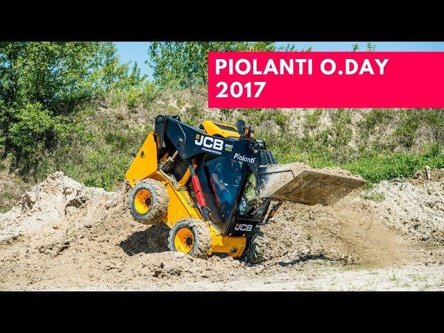 Piolanti Open Day: campo prove con 12 macchine Movimento Terra JCB e 2 Arocs Mercedes