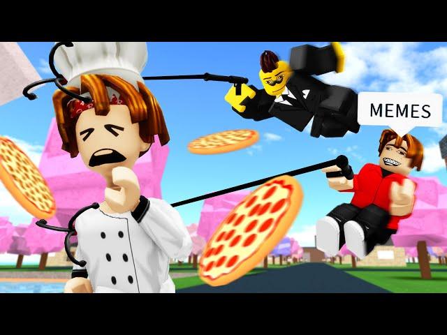 ROBLOX Work at a Pizza Place Funny Moments Part 2 (MEMES) 