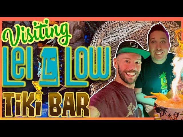 Visiting Lei Low Tiki Bar in Houston, TX! Bar Tour from the Summer! 