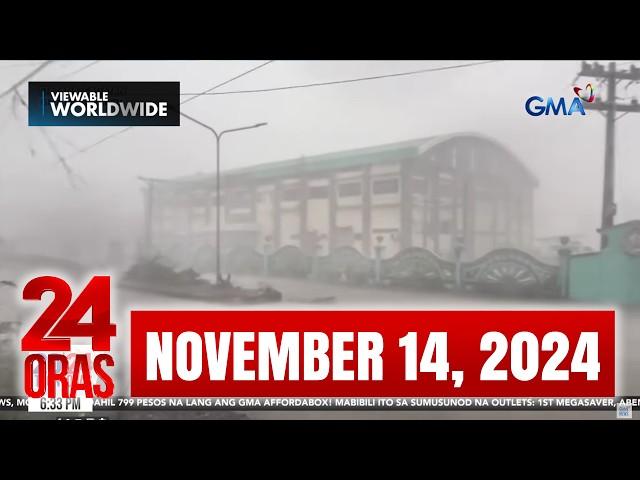 24 Oras Express: November 14, 2024 [HD]