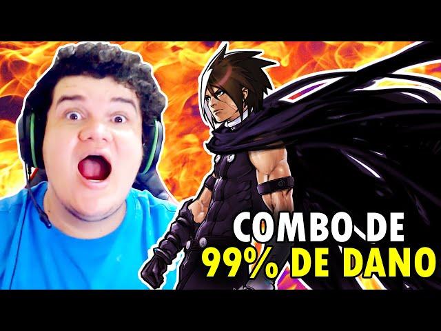 ACERTEI UM MEGA COMBO E O OPONENTE DESISTIU DE JOGAR: KOF 2002 UM ONLINE!!!