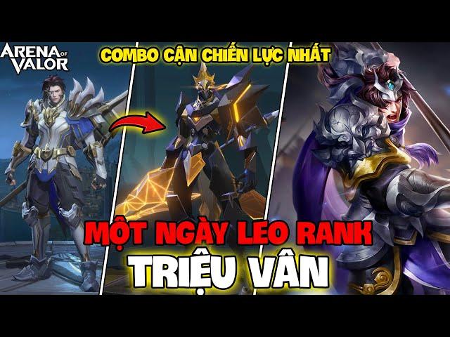 VUX MỘT NGÀY LEO RANK VỚI TẤT CẢ SKIN TRIỆU VÂN COMBO CẬN CHIẾN LỰC NHẤT