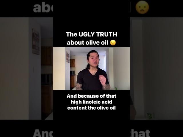 The UGLY truth about olive oil  #shorts