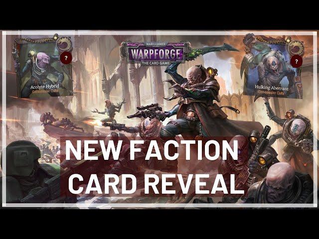 Genestealer Cults Card Reveal | Warhammer 40,000: Warpforge