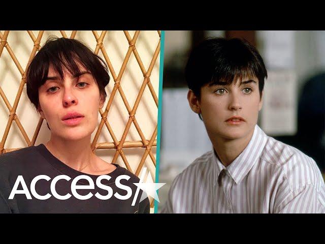 Tallulah Willis Is The Spitting Image Of Mom Demi Moore’s 'Ghost' Character With New Pixie Haircut