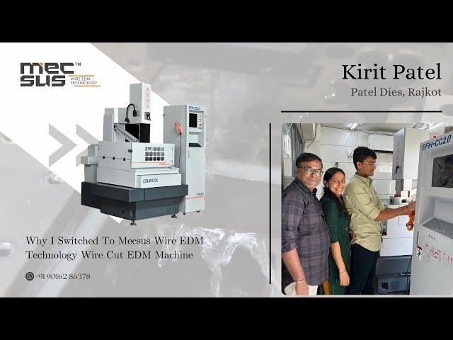 Why I Switched To Mecsus Wire EDM Technology Wire Cut EDM Machine