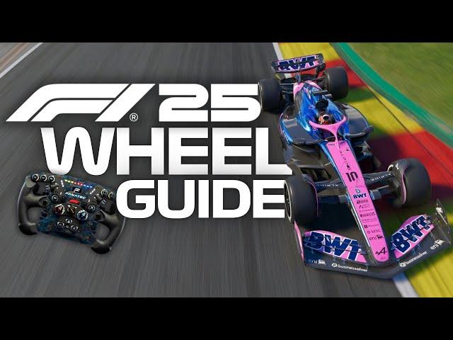 F1 25 • Wheel Settings Guide - Tips & Tricks, Force Feedback, Calibration, MFD Shortcuts & MORE!