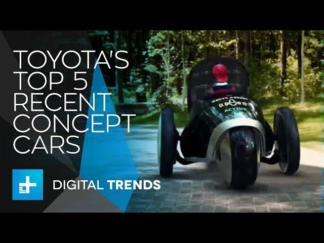 Toyota's Top 5 Recent Concept Cars