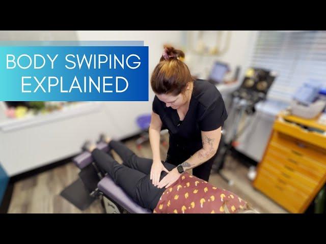 ASMR full body Arthrostim Adjustment *WITH* BODY SWIPING… Finally EXPLAINED!!