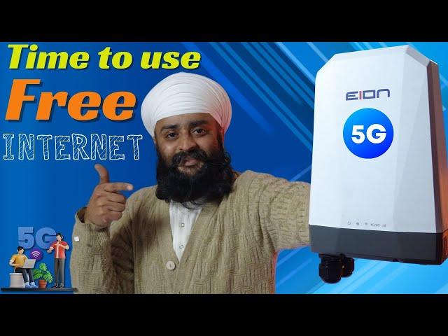 5G आगया ! आगया ! आगया ! Eion 5G ODU Multi Sim FWA 5G WIFI Router Speed Testing Airtel 5G and Jio 5G