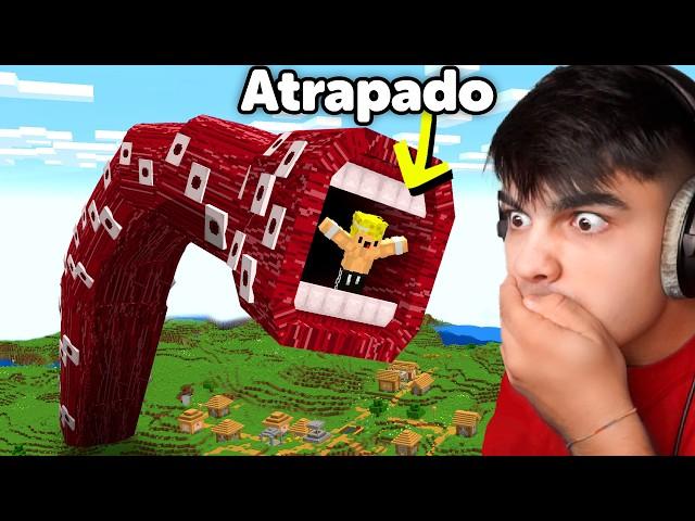 Trolleé a Mi Amigo con el TRAIN EATER en Minecraft