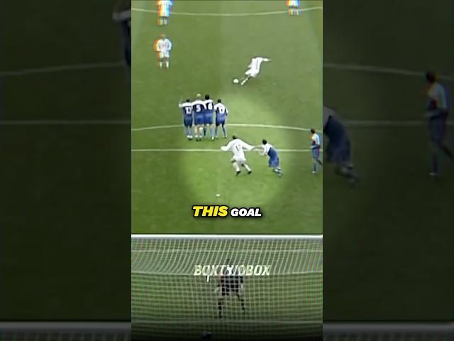 David Beckham Talks Through His Greatest Free-kick🫣#shorts