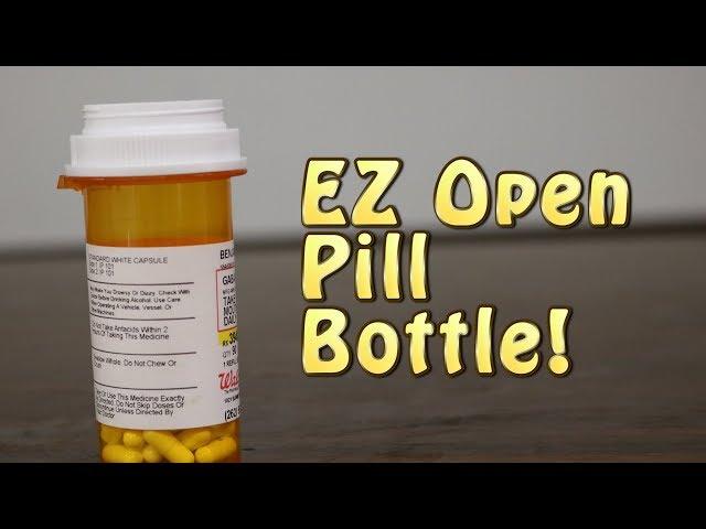 Easy Open Pill Bottles