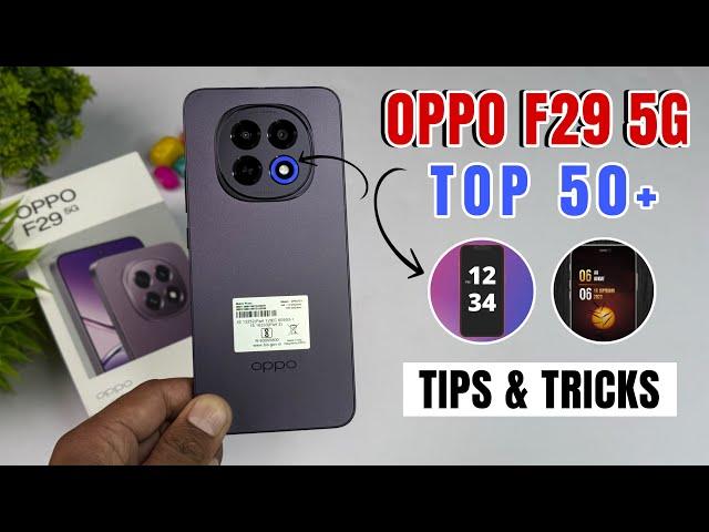 Oppo F29 5G Top 50++ Tips And Tricks | Oppo F29 Hidden Features | Oppo F29 5G