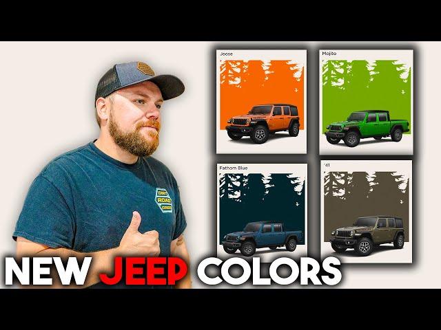 NEW 2025 Jeep Colors | Jeep News September