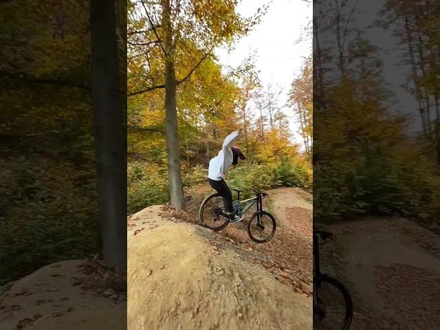 Funny Mountain Biking Fail  #shorts