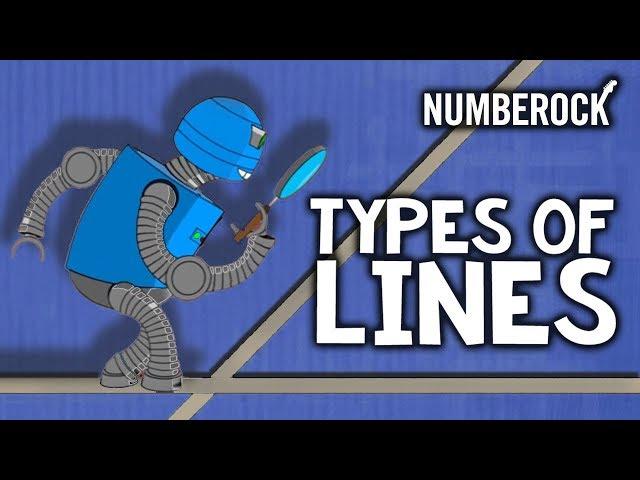 Parallel, Perpendicular & Intersecting Lines Song | Types of Lines