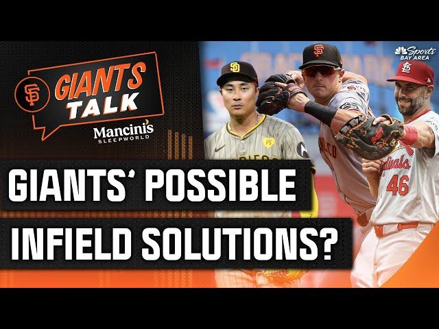 Might Ha-Seong Kim be part of the Giants' infield solution? | Giants Talk | NBC Sports Bay Area