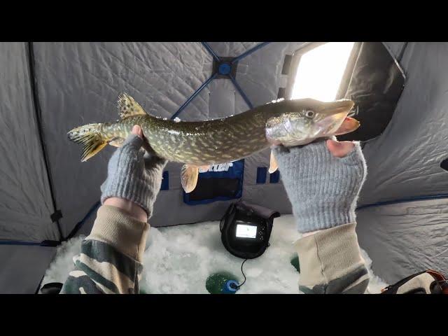 Finally Ice Fishing! - Double Day on Last Mountain Lake