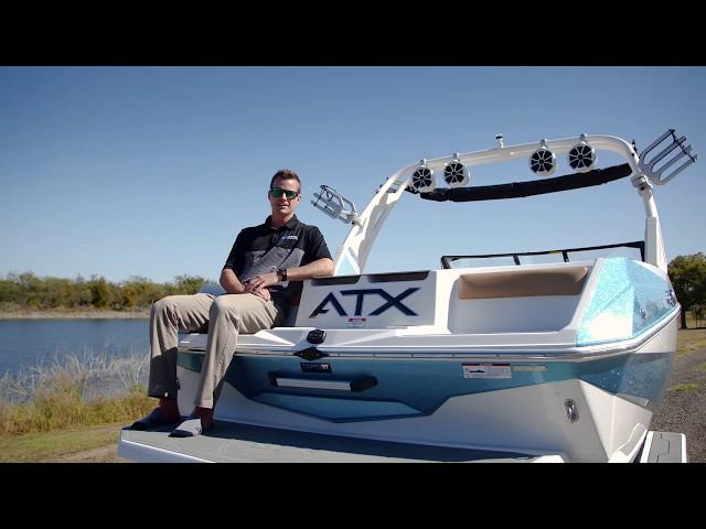 ATX Surf Boats 22 Type-S Interior Walkthrough: What's inside.