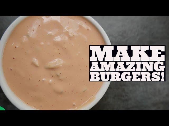 SECRET Special Burger Sauce Recipe - Elevate Your Hamburger