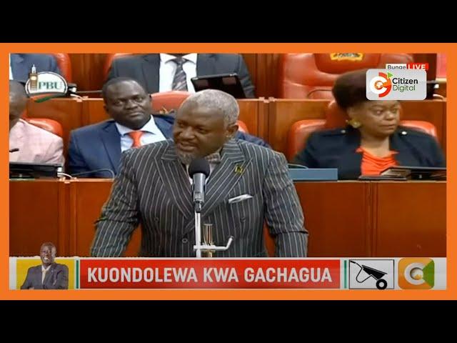 MP otiende Amollo: DP Rigathi Gachagua must be saved from himself by impeachment