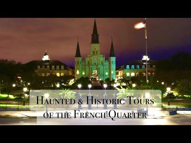 Haunted Tours with Historic New Orleans Tours (Evening Walk-through)