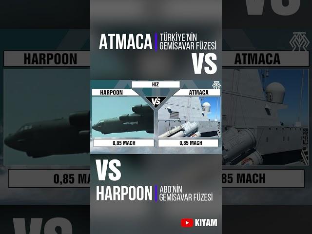 Türk Atmaca vs ABD'li Harpoon #türkiye #kıyam #abd #gündem #haber #atmaca #harpoon