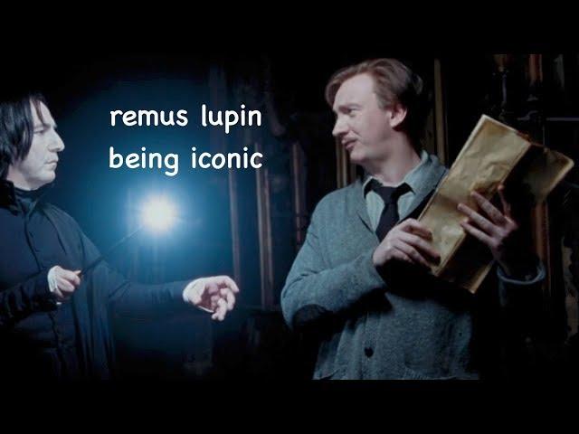 remus lupin being iconic