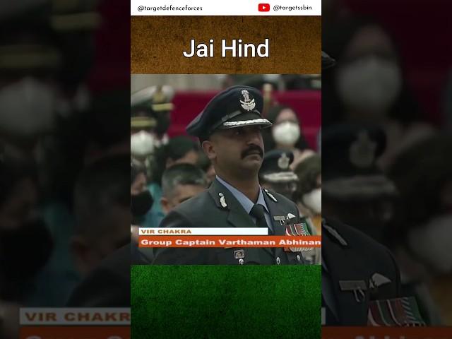 Group capt Abhinandan awarded Vir Chakra by President of India, Power of Air Force #ssbinterview