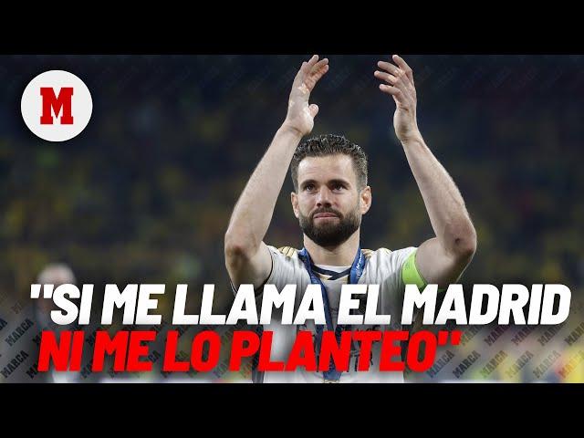 Nacho: "Si me llaman, ni me planteo volver al Real Madrid" I MARCA