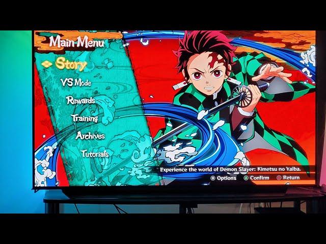 All Demon Slayer Characters & ALT Costumes BEFORE DLC On LG Oled C1