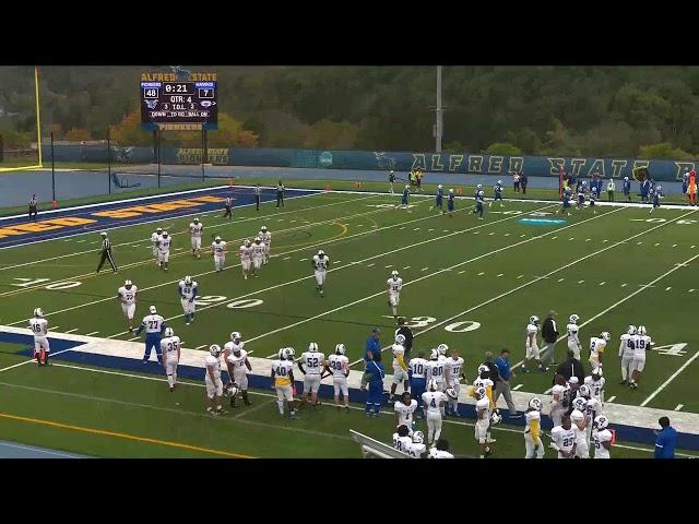 Alfred State College vs Hilbert CollegAlfred State College vs Hilbert College Men's Varsity Football