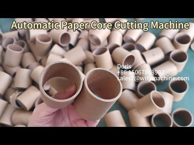 Automatic Paper Tube Cutting Machine with Multi Blades