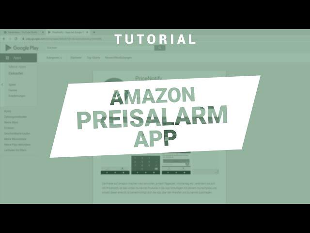 Amazon Preisalarm App