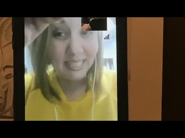 Amber Manning gives information on how to contact her using the Getting Out App
