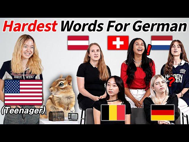 8 English Words That German Can't Pronounce!!!