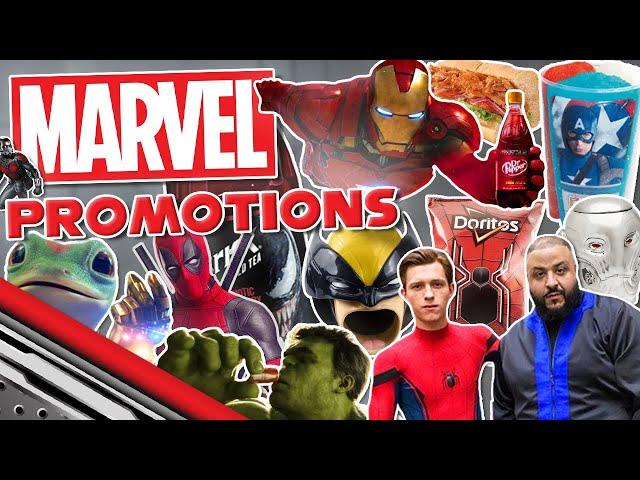 A Look At The MCU's Craziest Marketing And Promotions!  Marvel Movies