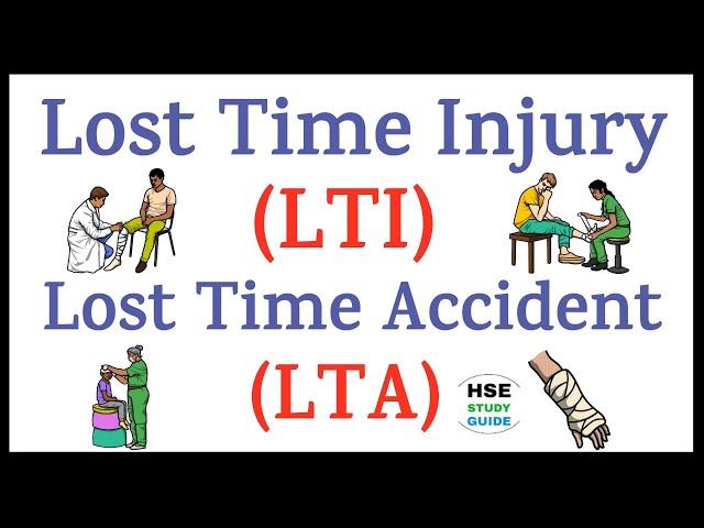 Lost Time Injury | Lost Time Accident | LTI | LTA | HSE STUDY GUIDE