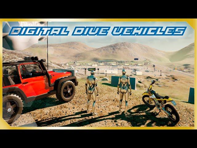 Digital Dive Vehicles Update for UE5. Chaos Vehicles available in Unreal Enigne Marketplace