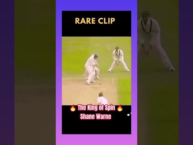 Rare Clips The King of Spin- Shane Warne. #cricket