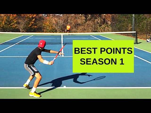 Best Points of Season 1 on TennisTroll Channel (NTRP 5.0 & USTA 4.5 tennis)