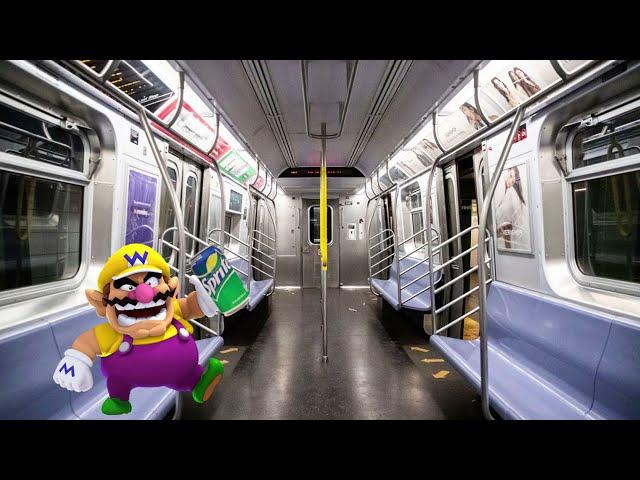 Wario dies while consuming Sprite on a subway train headed to Canada