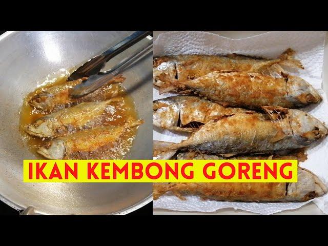 Ikan kembung goreng || Fried kembung fish.