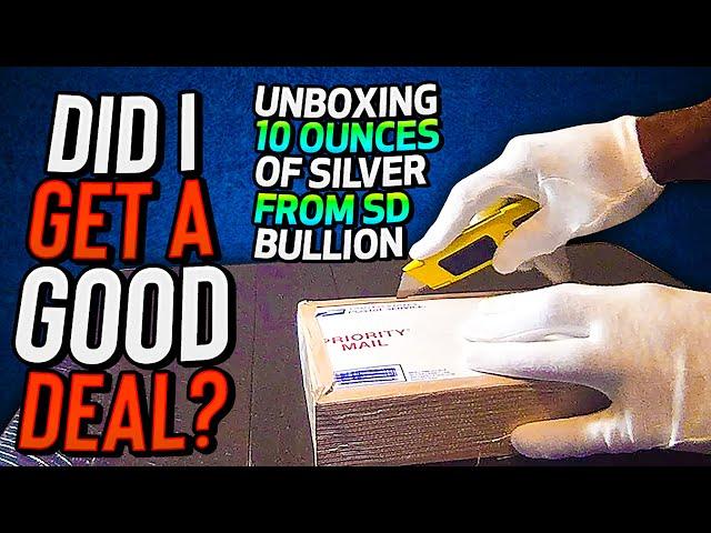 Unboxing silver coins from SD Bullion (2020 Canadian Silver Maple Leaf)